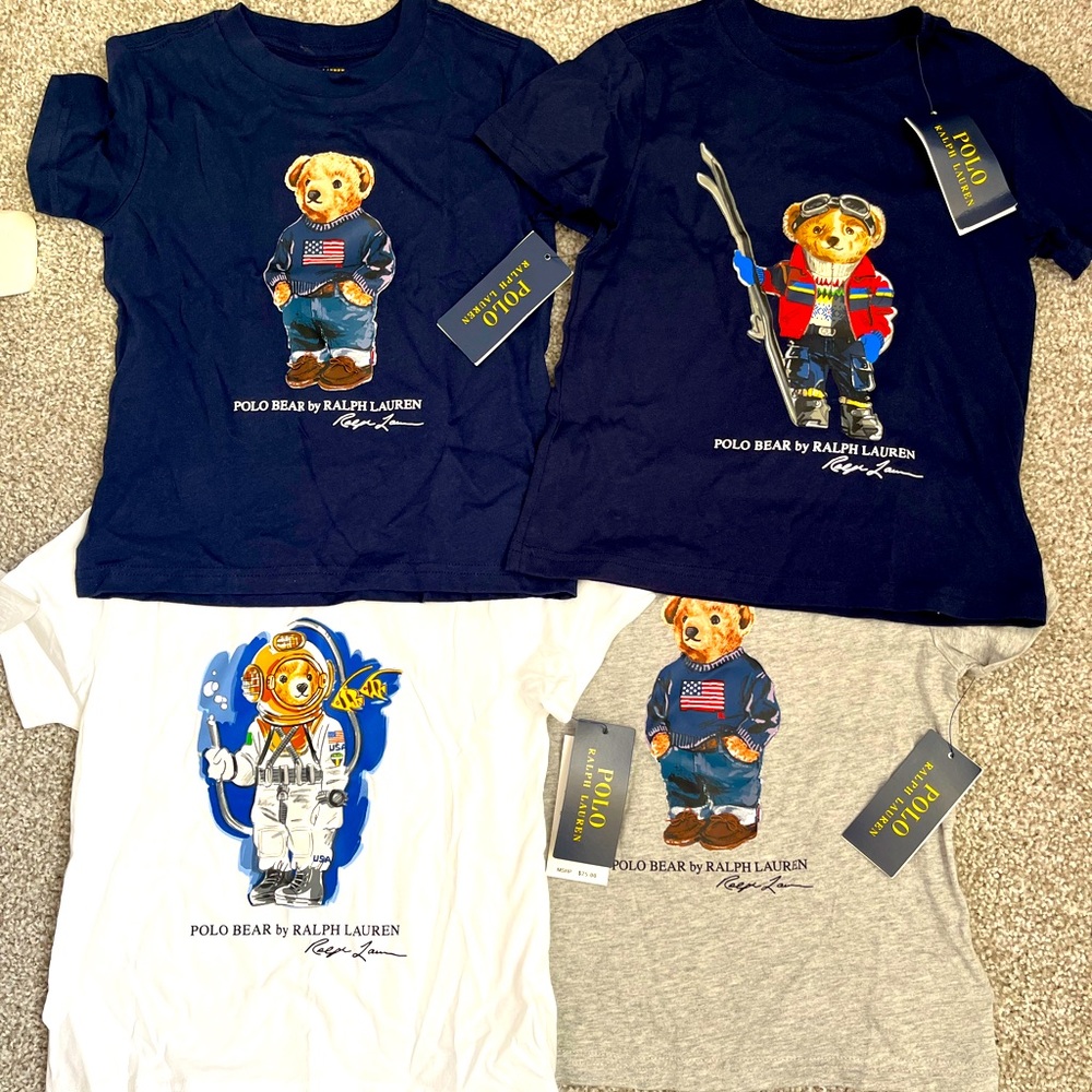 POLO Ralph Lauren 3T tee shirts New with tags